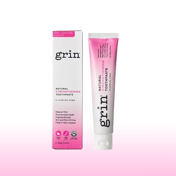 Grin Natural Strengthening Toothpaste 100g - Pouch Australia